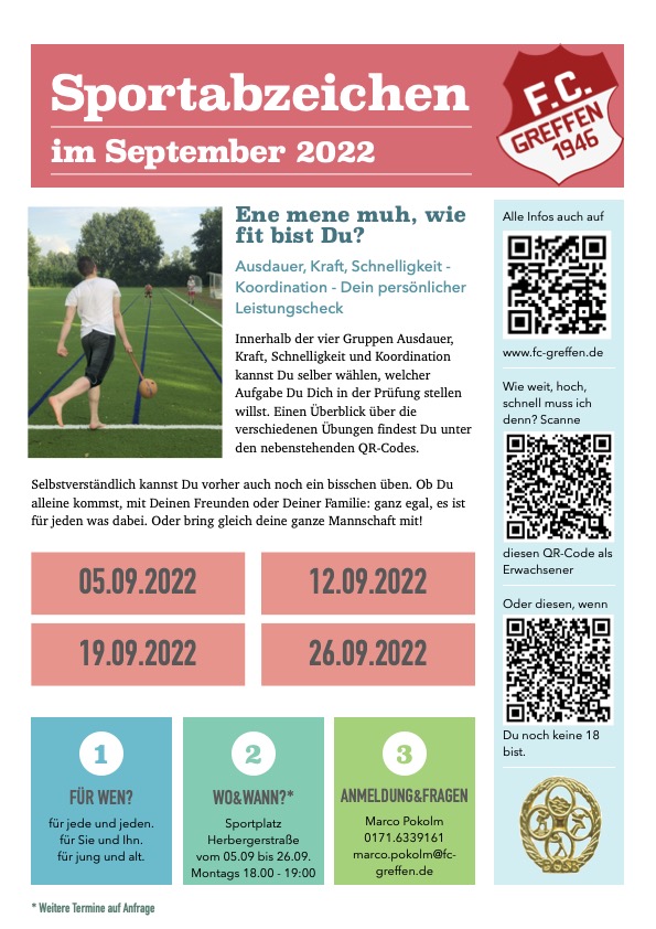 2022-09 Flyer Sportabzeichen